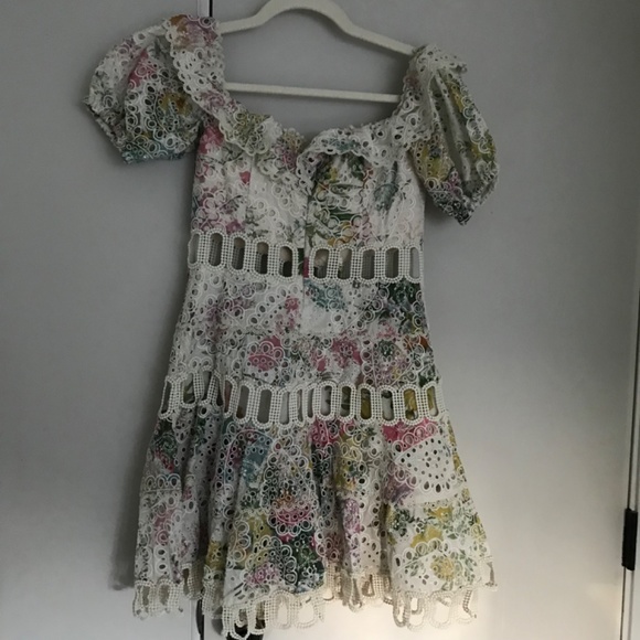 NWOT Zimmerman heather off shoulder dress - Picture 7 of 13